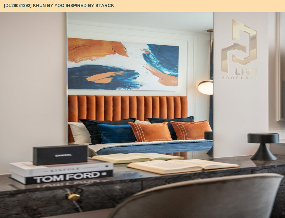 รูป DL26031392 ให้เช่าคอนโด คุณ บาย ยู อินสไปร์ บาย สตาร์ค (KHUN by YOO inspired by Starck) ใกล้ BTS ทองหล่อ พร้อมเข้าอยู่ โทรด่วน 0656259498 LineID @257sxzzu - รูปที่ 22/22