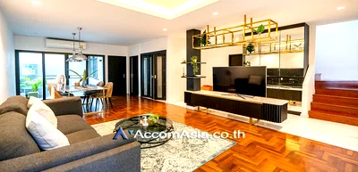 เช่าทาวน์โฮม ดิ เอ็มควอเทียร์ : 🔼🔽 AccomA 📩  3 BR Townhouse in Khlong Tan Nuea (AA23160)