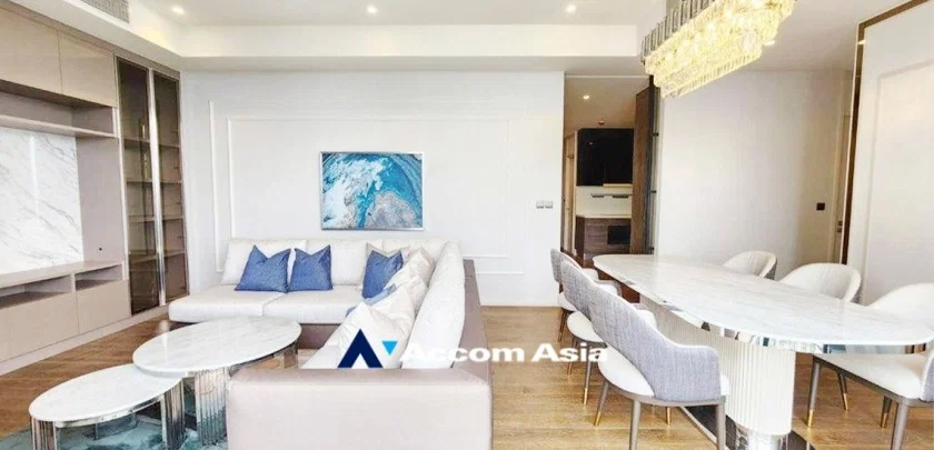 รูป 🔼🔽 AccomA 📩 Pet friendly 2 BR Condominium @MUNIQ Langsuan (AA31247) - รูปที่ 2/7