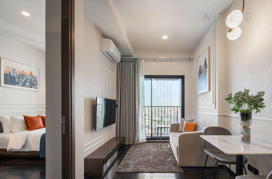 รูป 🎉 ให้เช่าคอนโด พาร์ค ออริจิ้น ทองหล่อ อาคาร A ชั้น 14 1 ห้องนอน ขนาด 32 ตรม ใกล้ ดองกิ มอลล์ ทองหล่อ - รูปที่ 6/8