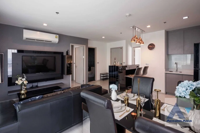 รูป 🔼🔽 AccomA 📩 Corner Unit 2 BR Condominium @Rhythm Sukhumvit 36-38 (AA19233) - รูปที่ 4/15