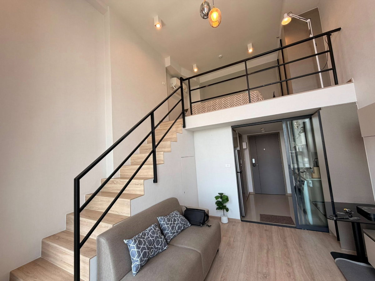 รูป ให้เช่า Ideo Rama 9 – Asoke | Duplex ชั้นสูง วิวเมือง | ใกล้ MRT 400 ม. - รูปที่ 6/15
