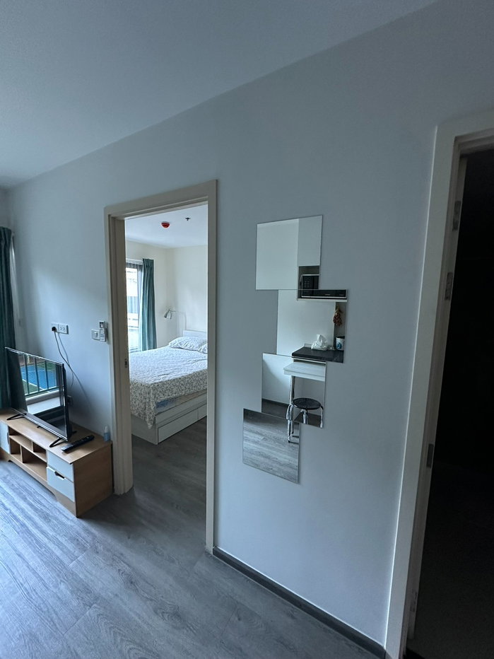 รูป เช่า ริชพาร์ค @ ทริปเปิ้ล สเตชั่น เฟอร์นิเจอร์ครบ ใกล้ แอร์พอร์ตลิงค์ (ARL) สถานีหัวหมาก และรถไฟสถานีหัวหมาก - รูปที่ 4/5