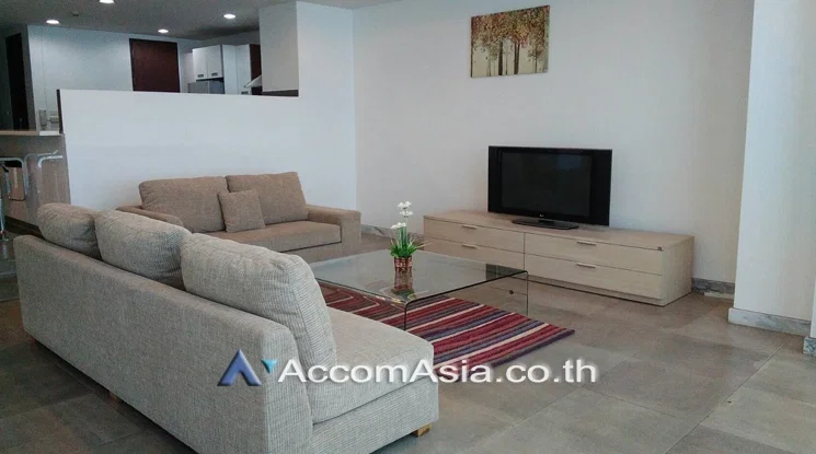 รูป 🔼🔽 AccomA 📩 Duplex Condo,Double High Ceiling 3 BR Condominium @Baan Saraan (AA19450) - รูปที่ 1/10