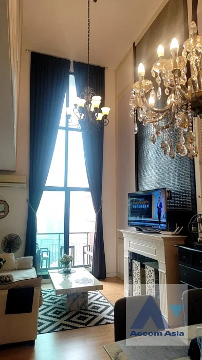 รูป 🔼🔽 AccomA 📩 Fully Furnished,Duplex Condo 2 BR Condominium @Villa Asoke (AA41410) - รูปที่ 2/6