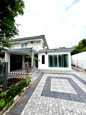 บ้านเดี่ยว สมุทรสาคร : ขายบ้านเดี่ยว มัณฑนา เพชรเกษมสาย4 ราคาพิเศษ ต่อเติมสวยครบ ยังดูใหม่มาก