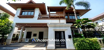Houses for rent วิทยาลัยสารพัดช่างธนบุรี : 🔼🔽 AccomA 📩 Pet friendly,Private Swimming Pool 4 BR House @Exclusive Resort Style Home  (59462)