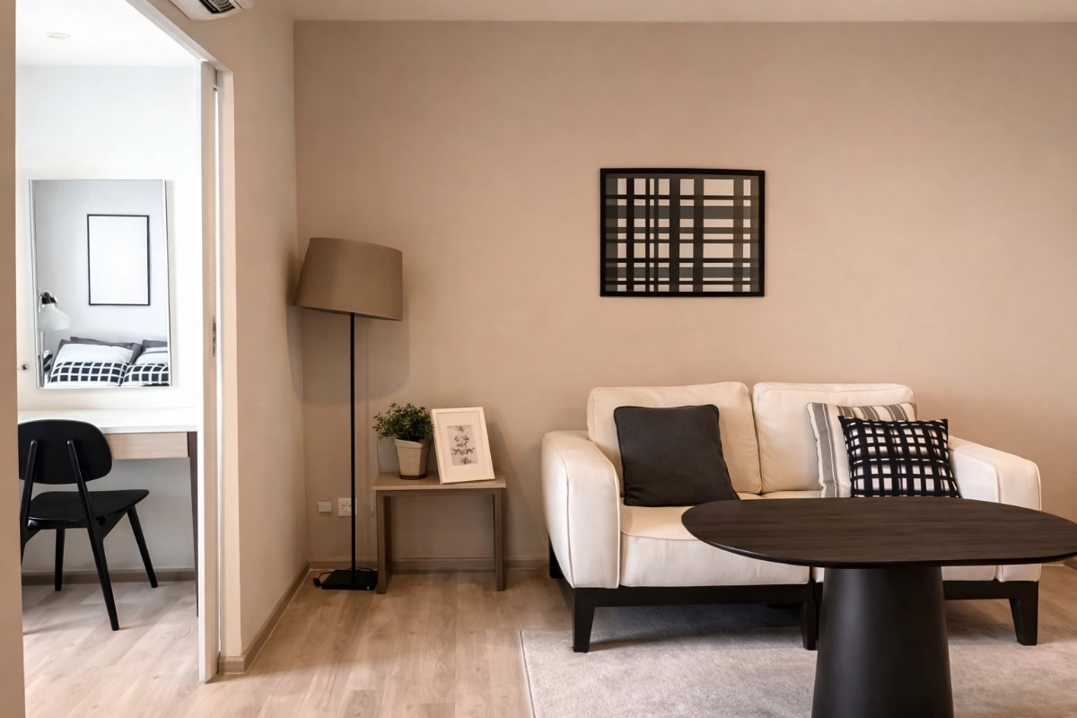 รูป 🍀🍀 Prime condo location 🚆ให้เช่า📌 แชมเบอร์ส เฌอ รัชดา-รามอินทรา(Line:@rent2022)MRT รามอินทรา ✨พร้อมเข้าอยู่  ✨ A11031 - รูปที่ 3/9