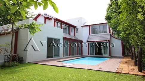 🔼🔽 AccomA 📩 Private Swimming Pool,Pet friendly 4 BR House in Bang Kapi (13000596)
