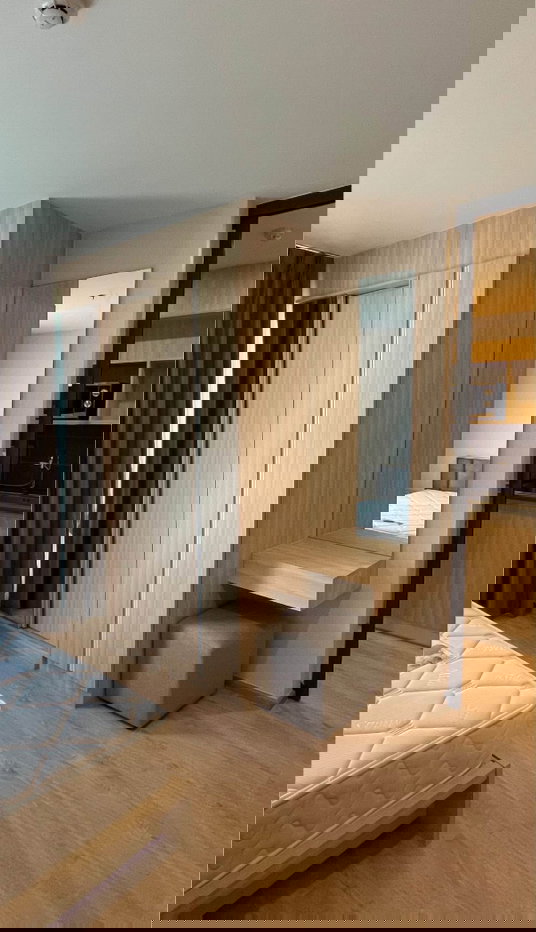 รูป ปล่อยเช่าคอนโด Ideo O2 ตึกC ชั้น8 ห้องทิศตะวันออก วิวสระ ห้องติดบันไดหนีไฟ เฟอร์นิเจอร์ เครื่องใช้ไฟฟ้าครบค่ะ✨ - รูปที่ 7/10