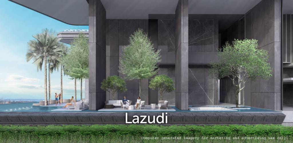 รูป 53.8 ตร.ม.  1 ห้องนอน  1 ห้องน้ำ คอนโดสำหรับ ขายใน นาเกลือ - รูปที่ 4/6