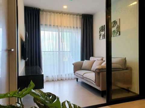 For rent Aspire Sukhumvit-On Nut, 1 bedroom, 4th floor, Building C, near BTS On Nut.