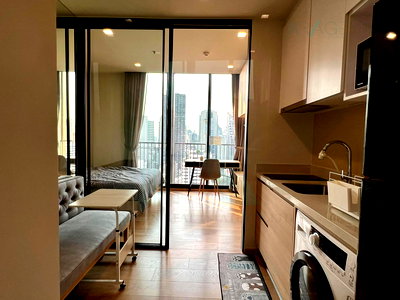 Condos for rent : For Rent Condo NOBLE AROUND SUKHUMVIT 33 Building 1, Floor 19,Studio, Room size 27.00 sqm