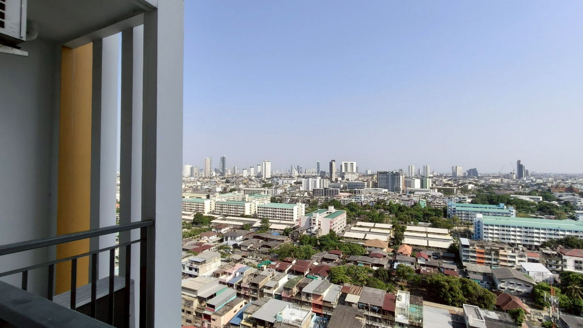 รูป ให้เช่า : เดอะพาร์คแลนด์ ตากสิน-ท่าพระ 1 ห้องนอน ขนาด 36 ตร.ม. ชั้น 19 วิวเมืองโล่ง ตกแต่งสวย เฟอร์ครบพร้อมอยู่ - รูปที่ 7/8