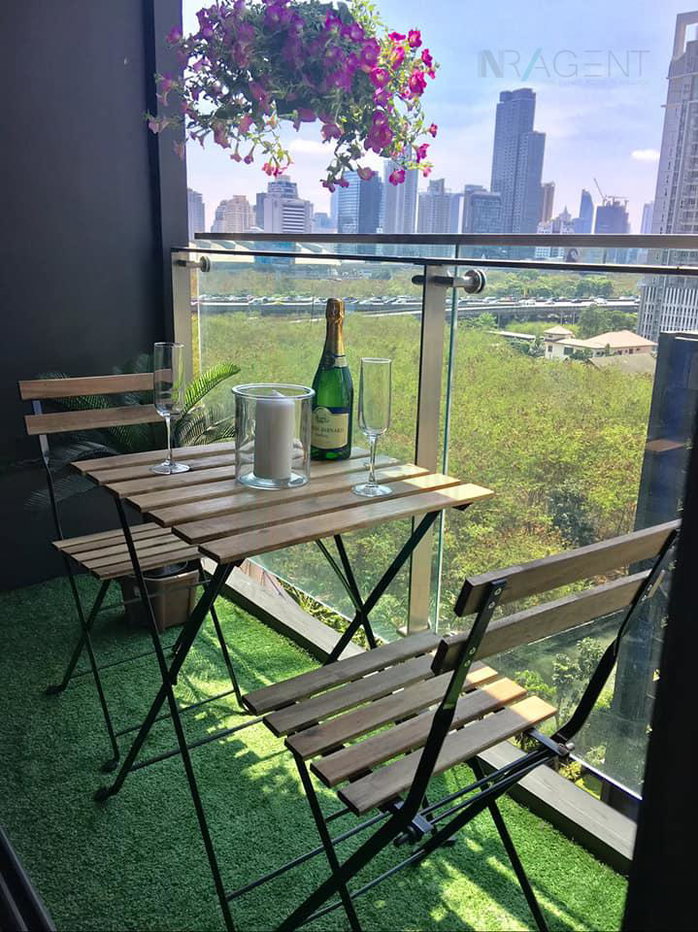 รูป 📌 ให้เช่าคอนโด เดอะ ไลน์ อโศก-รัชดา อาคาร 1 ชั้น 9 1 ห้องนอน ขนาด 34.00 ตรม ใกล้ ฟอร์จูนทาวน์ - รูปที่ 8/8