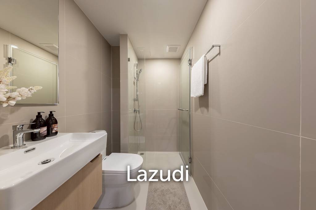 รูป คอนโดใหม่ 38 ตร.ม. พร้อมเฟอร์ครบ ใกล้อ่อนนุช ชั้นต่ำอยู่สบาย - รูปที่ 8/8