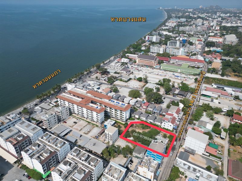 รูป ขายที่ดิน บางแสน ถนนบางแสนล่าง 14/3 ซอยจรินทร์ ใกล้หาดวอนนภา - รูปที่ 5/9