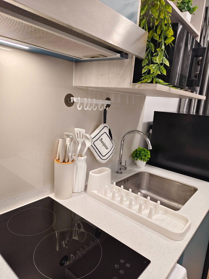 รูป 🕶️ Black Tone Style! Atmoz Kanaal Rangsit | ห้องใหม่เอี่ยม | ตึก C ชั้น 4 วิวนอก 🍃 - รูปที่ 5/19