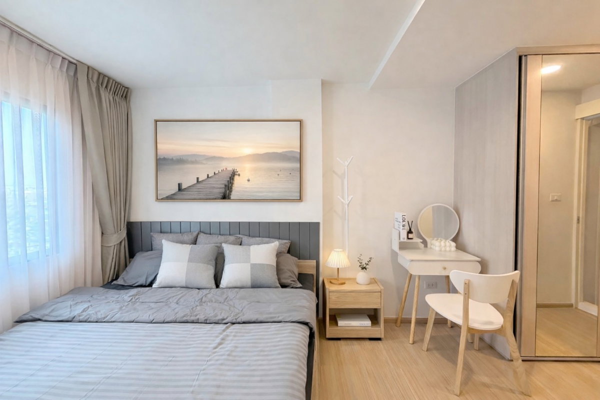 รูป 🔥ให้เช่า ชีวาทัย Hallmark ลาดพร้าว–โชคชัย 4 | ห้องใหญ่ 1 ห้องนอน + 1 ห้องอเนกประสงค์! ✨ - รูปที่ 1/6