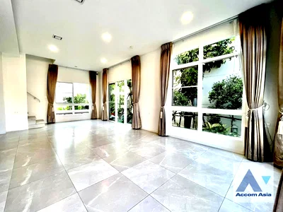 เช่าบ้านเดี่ยว สนามบินสุวรรณภูมิ : 🔼🔽 AccomA 📩  3 BR House @Mantana Bangna-Wongwaen (AA42770)
