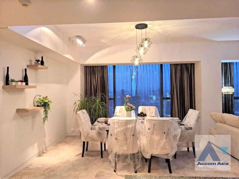 picture 🔼🔽 AccomA 📩 Condominium in the Sathorn area with an open-plan layout and city views ( AA11411 ) - 4/15
