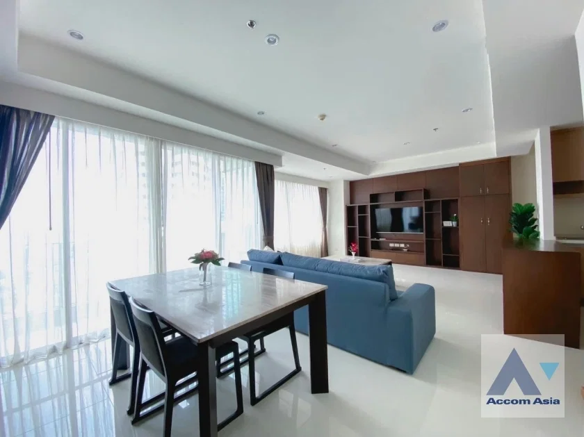 รูป 🔼🔽 AccomA 📩 Fully Furnished 2 BR Condominium @The Emporio Place (AA38751) - รูปที่ 3/12