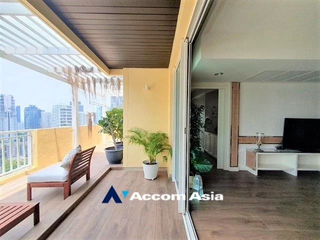 รูป 🔼🔽 AccomA 📩 Penthouse with Large Balcony and City View (AA32862) - รูปที่ 14/20