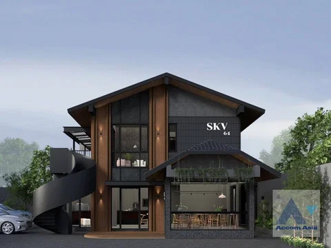 🔼🔽 AccomA 📩 Home Office 3 BR House in  Suan Luang (AA33310)