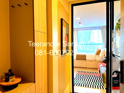Condos for sale : New, ready-to-move-in condo from Sansiri, The Move Bang Wa, near BTS and MRT, next to Siam University. Starting from 1.89 million baht.