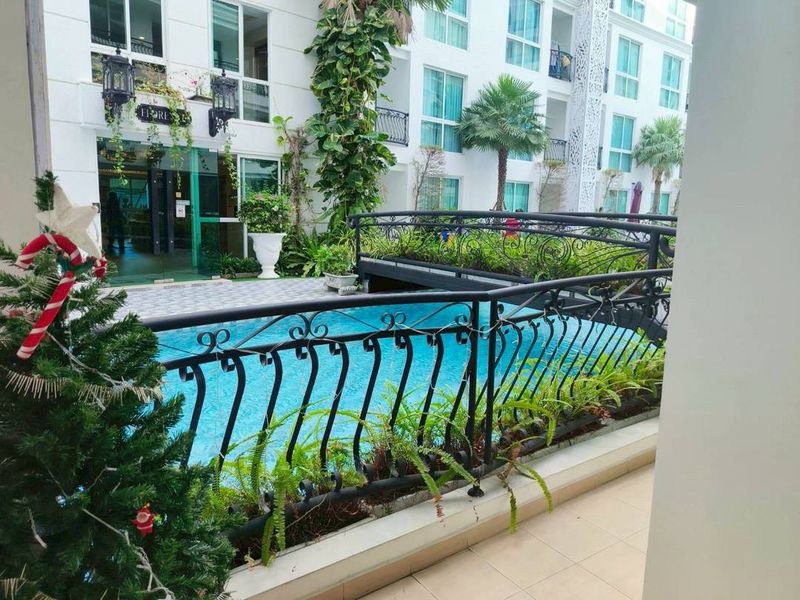 รูป ⛵ Olympus City Garden ⛵ Pool view / 1F / 2bedrooms >> THB27,500/month彡 - รูปที่ 3/11