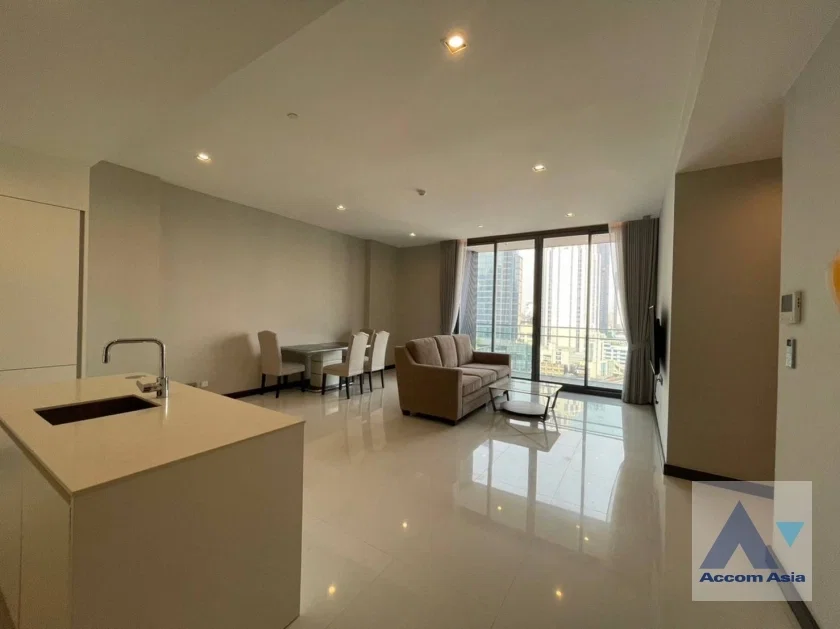 รูป 🔼🔽 AccomA 📩 Minimalist condominium with Bright Interiors and Balcony in Sukhumvit (AA26855) - รูปที่ 3/8