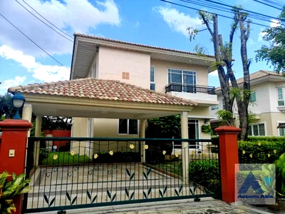 Houses for rent Suwannaphum International Airport : 🔼🔽 AccomA 📩  4 BR House @Supalai Suanluang (AA39862)