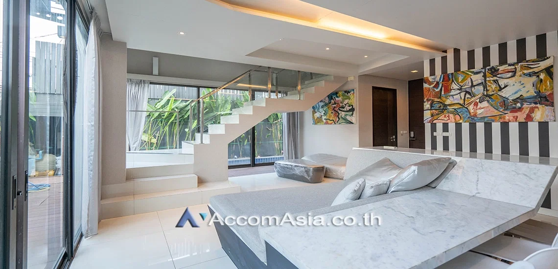 รูป 🔼🔽 AccomA 📩 Private Swimming Pool 3 BR Townhouse @The Park lane 22 (AA25612) - รูปที่ 5/20