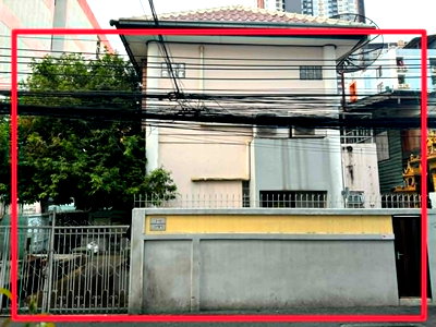 ที่ดินให้เช่า : ให้เช่าบ้านพร้อมที่ดิน 100 ตร.วา. ซ.รัชดา14 