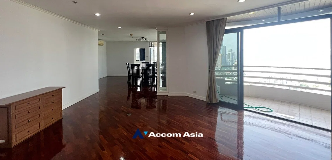 รูป 🔼🔽 AccomA 📩 Bright city condo with parquet floors and white interior at Ruamsuk (24893) - รูปที่ 5/20