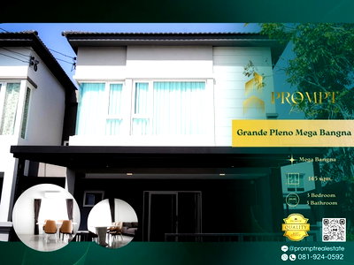 เช่าบ้านเดี่ยว นิคมบางปู(เหนือ) : GH01248 - Grande Pleno Mega Bangna : MegaBangna