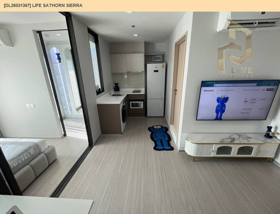 รูป DL26031367 ให้เช่าคอนโด ไลฟ์ สาทร เซียร์รา (Life Sathorn Sierra) ใกล้ BTS ตลาดพลู พร้อมเข้าอยู่ โทรด่วน 0800343450 LineID @655ebbvc - รูปที่ 12/18