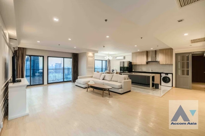 รูป 🔼🔽 AccomA 📩 Luxury condo with city view, separate bedroom and closed kitchen (AA34367) - รูปที่ 18/18