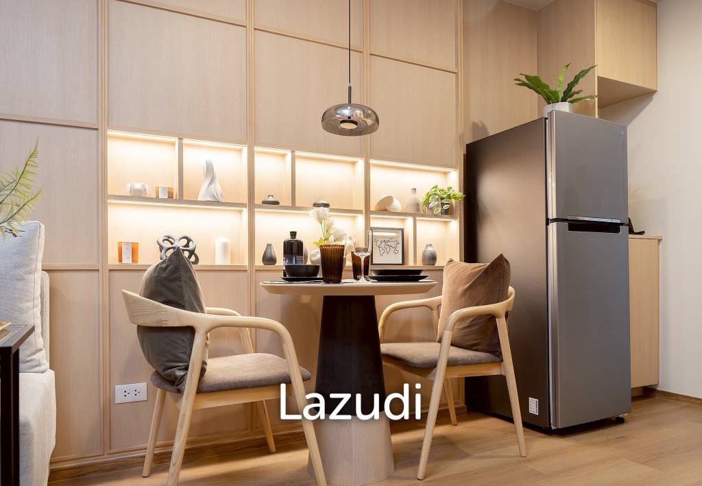 รูป คอนโดย่านอ่อนนุช 1 ห้องนอน ขนาด 30.5 ตร.ม. ชั้น 1 ตกแต่งครบ - รูปที่ 2/5