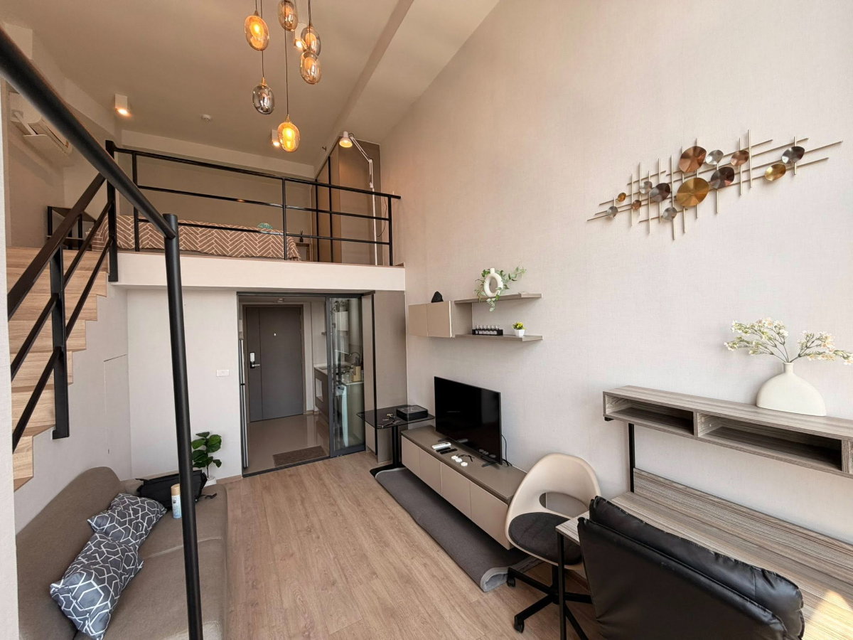 รูป ให้เช่า Ideo Rama 9 – Asoke | Duplex ชั้นสูง วิวเมือง | ใกล้ MRT 400 ม. - รูปที่ 3/15