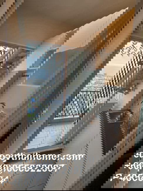 รูป P-48584 วิวเมืองสวย! รีเจ้นท์โฮม บางนา 1 นอน ใกล้ BTS บางนา 12,000 บาท Line Id: @easythaihome 085-592-2897 - รูปที่ 5/9