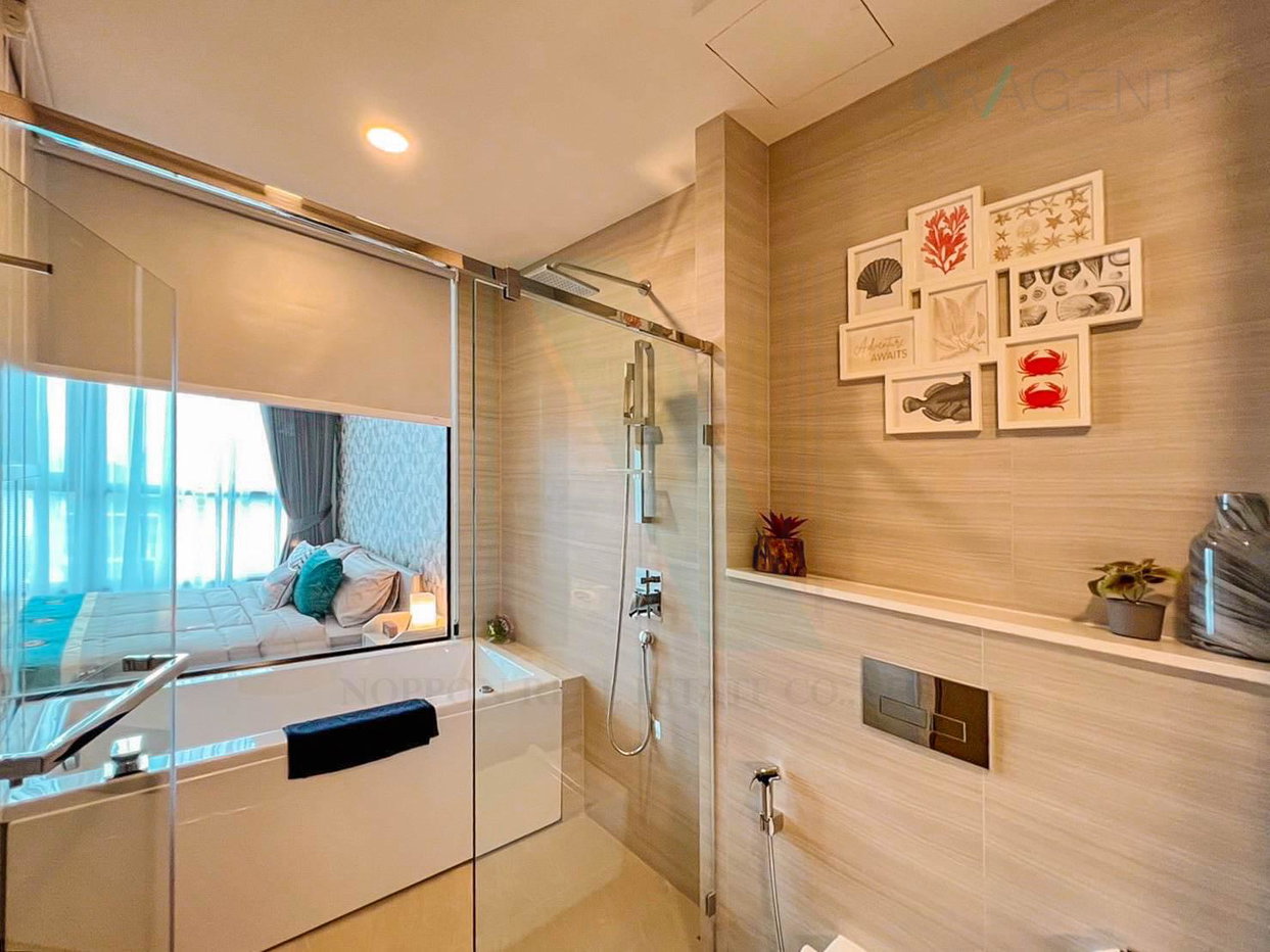 รูป 📣Nice room!📣 ให้เช่าคอนโด พาร์ค ออริจิ้น ทองหล่อ อาคาร B ชั้น 35 1 ห้องนอน ขนาด 30.00 ตรม ใกล้ ดองกิ มอลล์ ทองหล่อ - รูปที่ 8/8