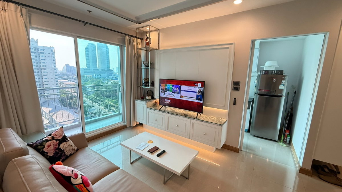 รูป ให้เช่า Supalai Wellington 2 ห้อง 2 ห้องนอน ตกแต่งสวย ใกล้ MRT ศูนย์วัฒนธรรมแห่งประเทศไทย - รูปที่ 2/26