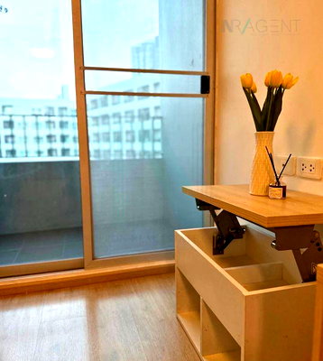 เช่าคอนโด BTS ปุณณวิถี : 🎉 ให้เช่าคอนโด เอลลิโอ เดล เรย์ อาคาร 1 ชั้น 6 1 ห้องนอน ขนาด 34 ตรม ใกล้ โรงเรียนพูนสิน