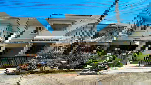 ให้เช่าบ้านเชียงใหม่ 3 ห้องนอน สันทราย ไม่มีเฟอร์ฯ พร้อมบ่อปลาคาร์ฟ