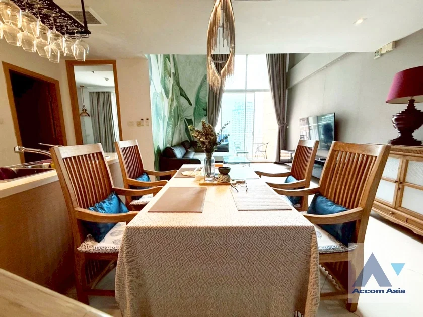 รูป 🔼🔽 AccomA 📩 Duplex Condo,Fully Furnished 2 BR Condominium @The Empire Place (AA38999) - รูปที่ 7/20