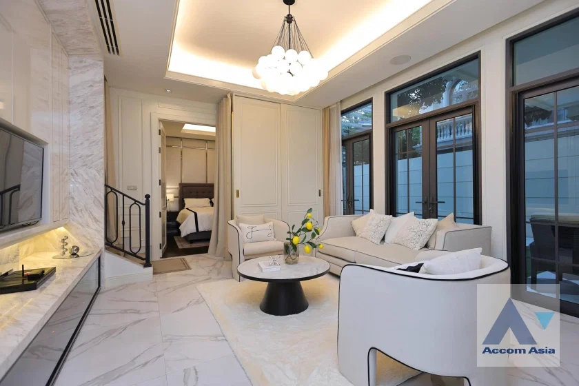 รูป 🔼🔽 AccomA 📩 Private Swimming Pool 4 BR Townhouse @The Boulevard Ekkamai 22 (AA36336) - รูปที่ 4/20