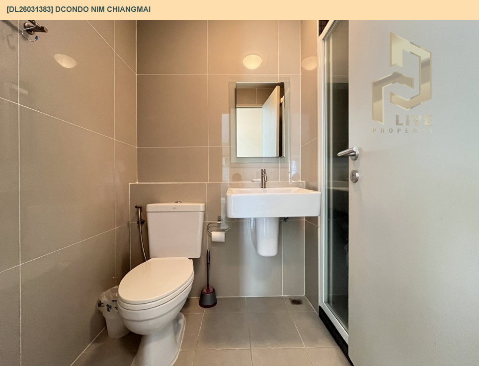 รูป DL26031383 ขายคอนโด ดีคอนโด นิม เชียงใหม่ (dcondo Nim Chiangmai) ใกล้ - พร้อมเข้าอยู่ โทรด่วน 0653619502 LineID @897iyzll - รูปที่ 8/19