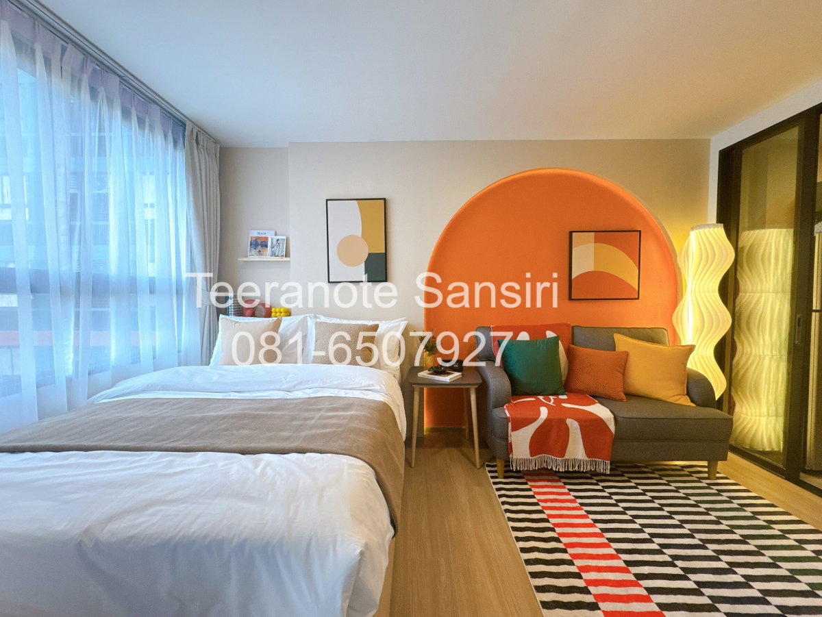 รูป คอนโดใหม่ พร้อมอยู่ จากแสนสิริ เดอะมูฟ บางหว้า ใกล้ BTS และ MRT ติดม.สยาม เริ่ม 1.89 ล้านบาท - รูปที่ 7/7