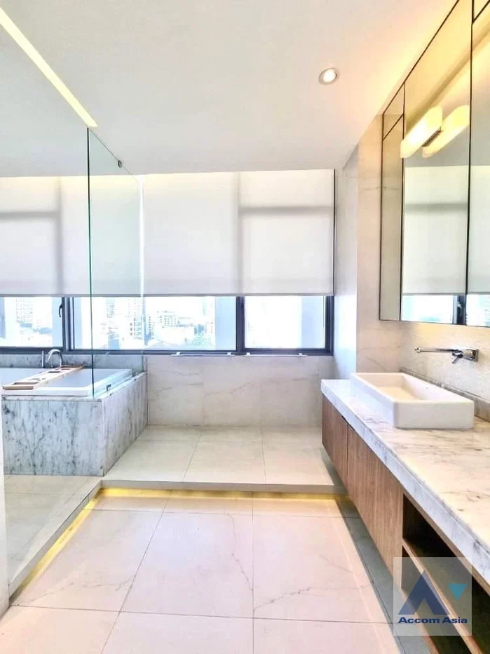รูป 🔼🔽 AccomA 📩 Luxury condominium and skyline view in Sathorn (AA39608) - รูปที่ 7/10